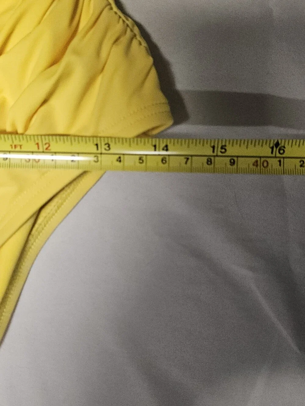 Michael Kors One Piece Yellow Swimsuit